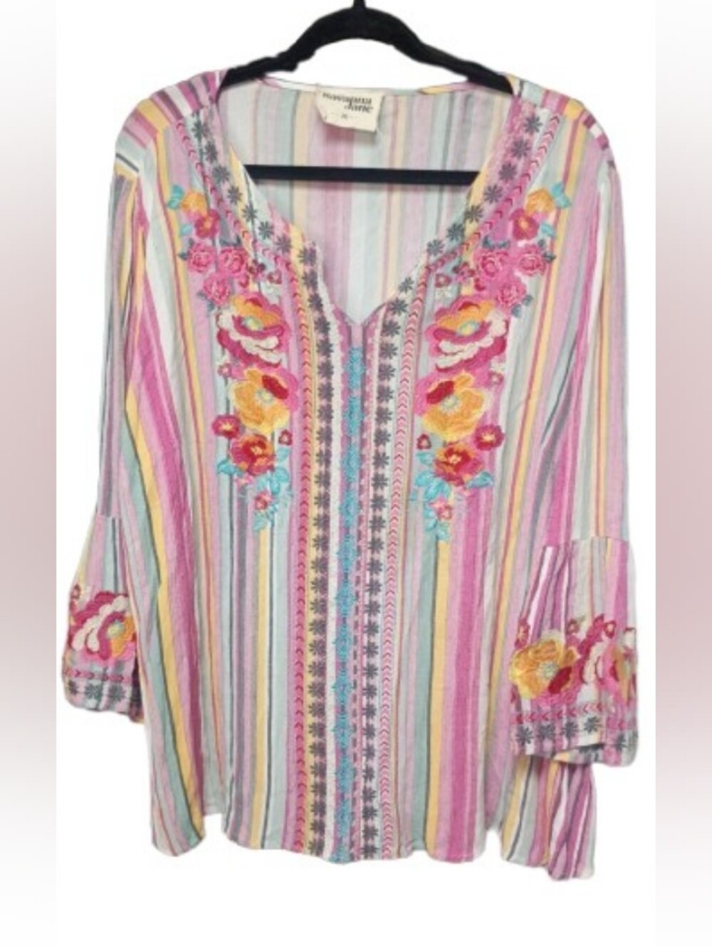 (🎀 2 For 30) Savanna Jane Embroidered Blouse